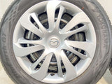 ヨコハマ ブルーアース GT AE51 185/65R15 /マツダ純正 5.5J+ 100-4穴 4本