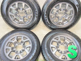 ダンロップ グラントレック AT20 195/80R15 /スズキ純正 ジムニーシエラ 5.5J+5 139.7-5穴 4本