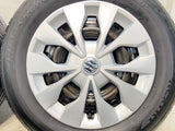 ブリヂストン ネクストリー 195/65R15 /スズキ純正 5.5J+ 114.3-5穴 4本