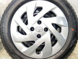 ダンロップ エナセーブ EC204 185/60R15 /トヨタ純正 G4 5.5J+45 100-4穴 4本