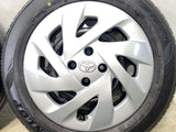 ダンロップ エナセーブ EC300+ 185/60R15 /トヨタ純正 G4 5.5J+45 100-4穴 4本