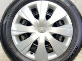 ブリヂストン NEWNO 175/65R15 /トヨタ純正 5.0J+ 100-4穴 4本