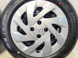 ダンロップ エナセーブ EC300+ 185/60R15 /トヨタ純正 5.5J+45 100-4穴 4本