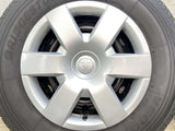ブリヂストン V600 195/80R15 107/105LT /トヨタ純正 6.0J+ 139.7-6穴 4本