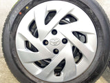ダンロップ エナセーブ EC300+ 185/60R15 /トヨタ純正 5.5J+45 100-4穴 4本
