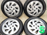 ブリヂストン NEWNO 185/60R15 /トヨタ純正 5.5J+45 100-4穴 4本