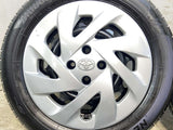 ブリヂストン NEWNO 185/60R15 /トヨタ純正 5.5J+45 100-4穴 4本