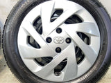 ブリヂストン NEWNO 185/60R15 /トヨタ純正 5.5J+45 100-4穴 4本
