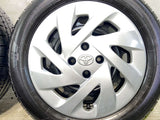 ブリヂストン NEWNO 185/60R15 /トヨタ純正 5.5J+45 100-4穴 4本