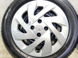 ブリヂストン NEWNO 185/60R15 /トヨタ純正 5.5J+45 100-4穴 4本