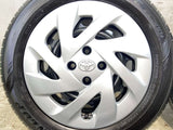 ダンロップ エナセーブ EC300+ 185/60R15 /トヨタ純正 5.5J+45 100-4穴 4本