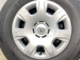 ブリヂストン V600 195/80R15 107/105LT /トヨタ純正 6.0J+ 139.7-6穴 4本