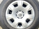 ブリヂストン V600 195/80R15 107/105LT /トヨタ純正 6.0J+ 139.7-6穴 4本