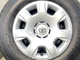 ブリヂストン V600 195/80R15 107/105LT /トヨタ純正 6.0J+ 139.7-6穴 4本