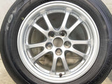 トーヨータイヤ ナノエナジー J64 195/65R15 /トヨタ純正 6.5J+40 100-5穴 4本