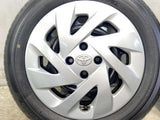 ブリヂストン エコピア EP150 185/60R15 /トヨタ純正 G4 5.5J+45 100-4穴 4本