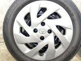 ダンロップ エナセーブ EC204 185/60R15 /トヨタ純正 P6 5.5J+ 100-4穴 4本