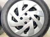 ダンロップ エナセーブ EC204 185/60R15 /トヨタ純正 G4 5.5J+45 100-4穴 4本