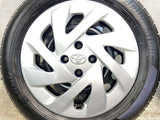 ブリヂストン NEWNO 185/60R15 /トヨタ純正 G4 5.5J+45 100-4穴 4本