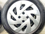 ダンロップ エナセーブ EC204 185/60R15 /トヨタ純正 P6 5.5J+ 100-4穴 4本