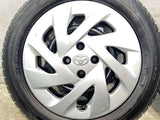ダンロップ エナセーブ EC204 185/60R15 /トヨタ純正 P6 5.5J+ 100-4穴 4本