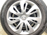 ヨコハマ ブルーアースGT AE51 185/65R15 /マツダ純正 5.5J+ 100-4穴 4本