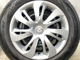 ヨコハマ ブルーアースGT AE51 185/65R15 /マツダ純正 5.5J+ 100-4穴 4本