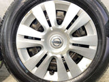 ブリヂストン NEWNO 195/65R15 /日産純正 5.5J+ 114.3-5穴 4本