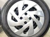 ブリヂストン ネクストリー 185/60R15 /トヨタ純正 G4 5.5J+45 100-4穴 4本