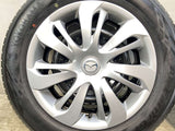 ヨコハマ ブルーアースGT 185/65R15 /マツダ純正 5.5J+ 100-4穴 4本