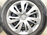 ヨコハマ ブルーアースGT 185/65R15 /マツダ純正 5.5J+ 100-4穴 4本