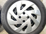 ブリヂストン NEWNO 185/60R15 /トヨタ純正 G4 5.5J+45 100-4穴 4本