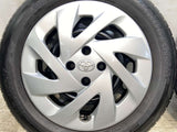 ブリヂストン ネクストリー 185/60R15 /トヨタ純正 P6 5.5J+ 100-4穴 4本