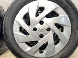 ブリヂストン NEWNO 185/60R15 /トヨタ純正 G4 5.5J+45 100-4穴 4本