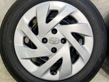 トーヨータイヤ ナノエナジー J65 185/60R15 /トヨタ純正 S4 6.0J+40 100-4穴 4本