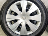ダンロップ エナセーブ EC204 185/60R15 /トヨタ純正 G4 5.5J+45 100-4穴 4本