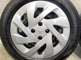 ダンロップ エナセーブ EC204 185/60R15 /トヨタ純正 G4 5.5J+40 100-4穴 4本