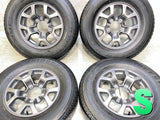 ブリヂストン デューラー H/T 684-2 195/80R15 /スズキ純正 5.5J+5 139.7-5穴 4本