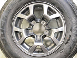 ブリヂストン デューラー H/T 684-2 195/80R15 /スズキ純正 5.5J+5 139.7-5穴 4本