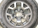 ブリヂストン デューラー H/T 684-2 195/80R15 /スズキ純正 5.5J+5 139.7-5穴 4本