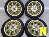 トーヨータイヤ ナノエナジー3 165/55R15 /ダイハツ純正 MINILITE 4.5J+45 100-4穴 4本