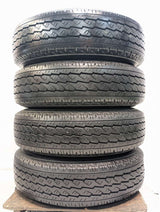 ブリヂストン V600 195/80R15 107/105L LT /トヨタ純正 HS 6.0J+ 139.7-6穴 4本
