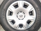 ブリヂストン V600 195/80R15 107/105L LT /トヨタ純正 HS 6.0J+ 139.7-6穴 4本