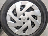 ブリヂストン ネクストリー 175/65R15 /トヨタ純正 WM 5.0J+39 100-4穴 4本