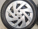 ブリヂストン NEWNO 185/60R15・185/60R15 /トヨタ純正 G4 5.5J+45・5.5J+45 100-4穴 4本