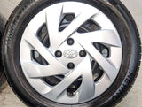 ブリヂストン NEWNO 185/60R15・185/60R15 /トヨタ純正 G4 5.5J+45・5.5J+45 100-4穴 4本