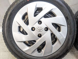 ダンロップ エナセーブ EC204 185/60R15 /トヨタ純正 G4 5.5J+45 100-4穴 4本