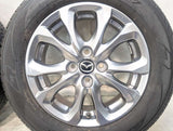 トーヨータイヤ トランパス mp7 185/65R15 /マツダ純正 5.5J+40 100-4穴 4本