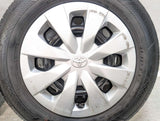 グッドイヤー エフィシエント グリップ ECO EG02 195/65R15 /トヨタ純正 P8 6.0J+ 100-5穴 4本