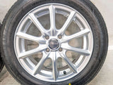 グッドイヤー エフィシェントグリップ エコ EG02 185/60R15 /ブリヂストン エコフォルム 5.5J+42 100-4穴 4本